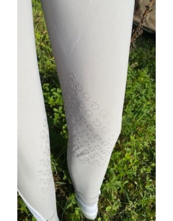 Pantalon Cavalleria Toscana femme grip system gris clair perforated