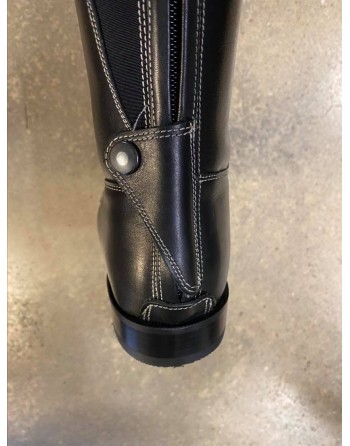 Bottes Salentino Tricolore Noires avec top Regal Black Deniro boots DE NIRO - 4
