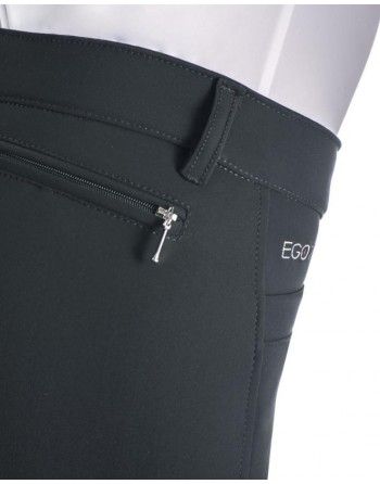 Pantalon femme couleur  gris fonçé  EJ grip genoux Ego7 EGO7 - 3
