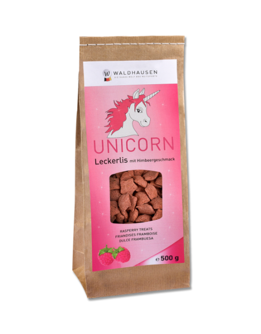 Bonbons Unicorn framboise 500g waldhausen - 1