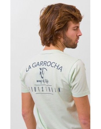 T shirt way of life couleur menthe  La garrocha  - 3